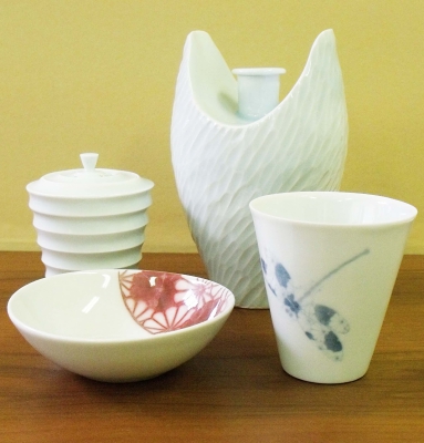 三輪智栄・江口功 作陶展