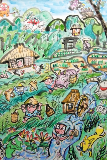 山内大童展:山里にて