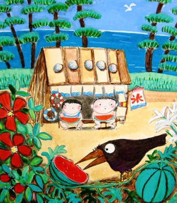 山内大童:夏の陽に