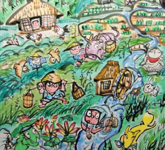 山内大童:山里にて