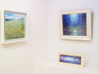 田中佐知男油彩画展:会場風景