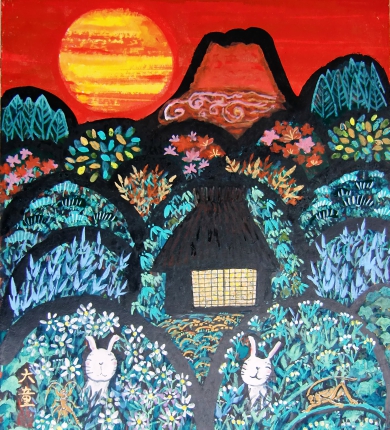 山内大童:夕暮れ 10号