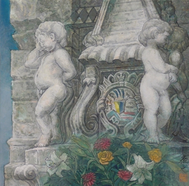 永都叶千 日本画