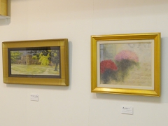 永都叶千日本画展:右奥