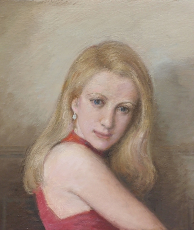 小池昌弘人物画作品:アンナ