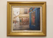 パリ街角風景画